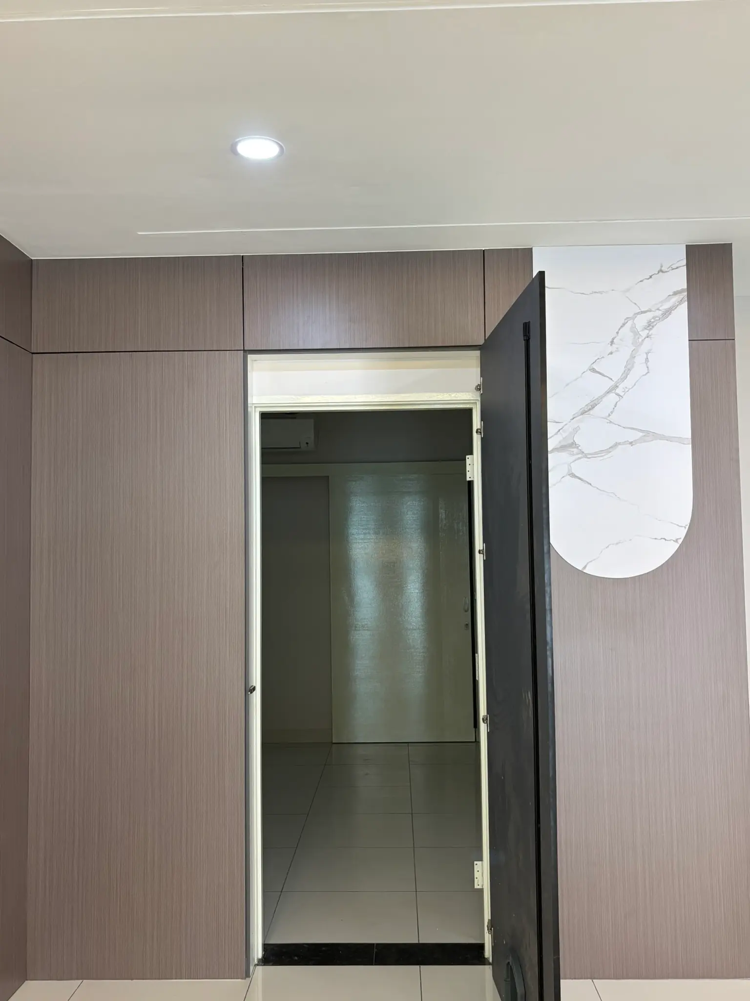 Completed wall feature by TSP Haus
